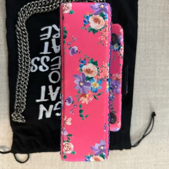 Kurt Geiger Mini Kensington Fabric in Pink Combination